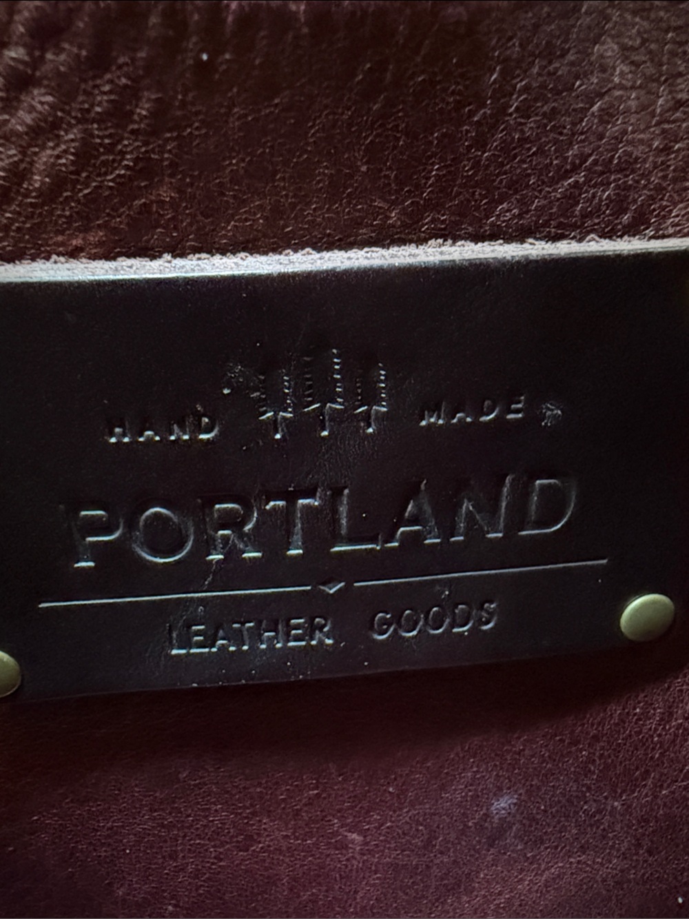 Portland Leather Oxblood Classic Small Tote 🦄 - Picture 6 of 8